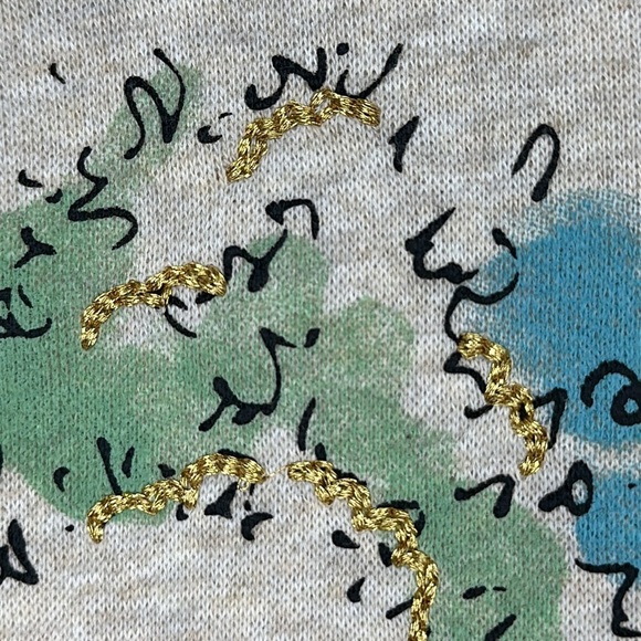 NWT Disney Mickey & Minnie Cream Places to Go and Friends to See Hoodie Size S - Picture 4 of 10